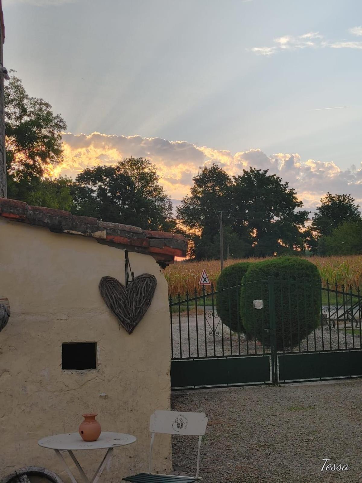 オジャック Les Cygnes Noirs Bed & Breakfast エクステリア 写真